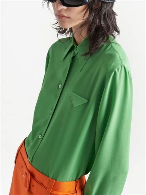 prada collar shirt